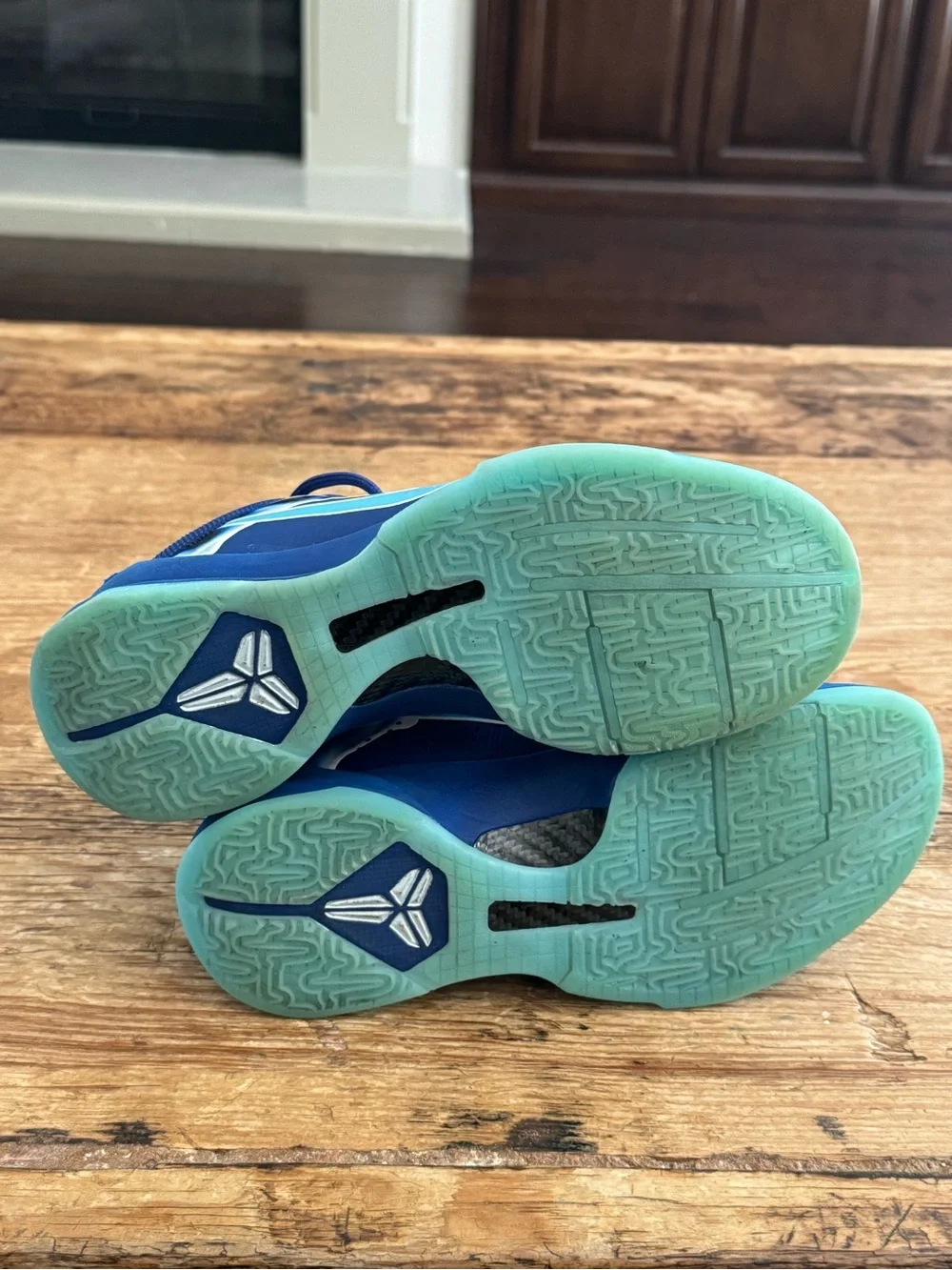 Nike Kobe 5 Protro X-Ray Basketball Shoes – Blue – Size 5